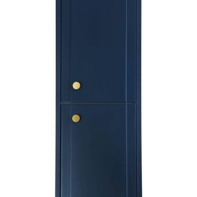 Vysoký kúpeľňový stĺpik Mirano Azzura, 30 cm, námornícka modrá