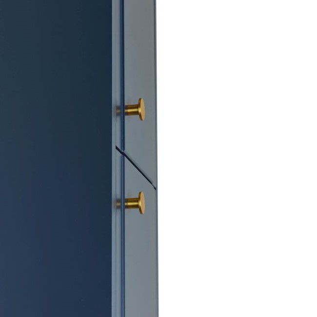 Vysoký kúpeľňový stĺpik Mirano Azzura, 30 cm, námornícka modrá