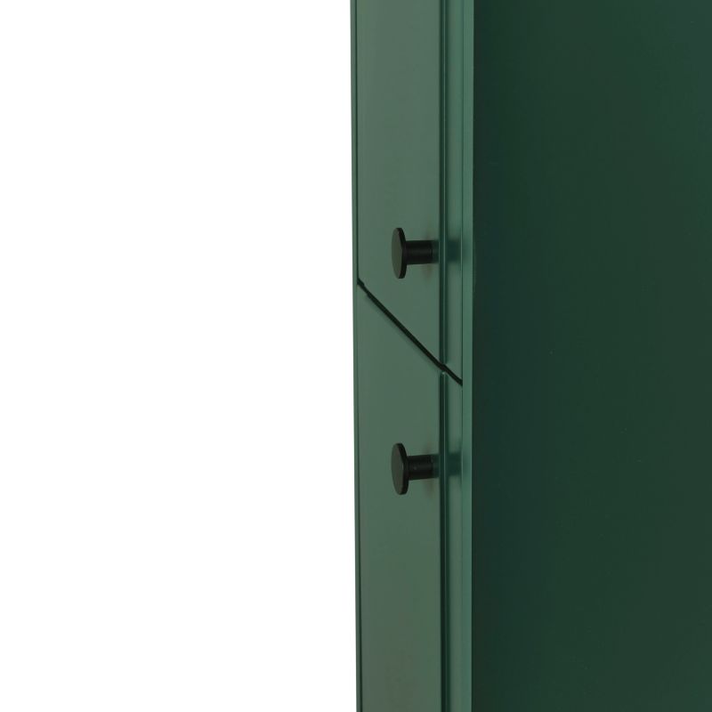 Mirano Azzura vysoká kúpeľňová tyč, 30 cm, zelená