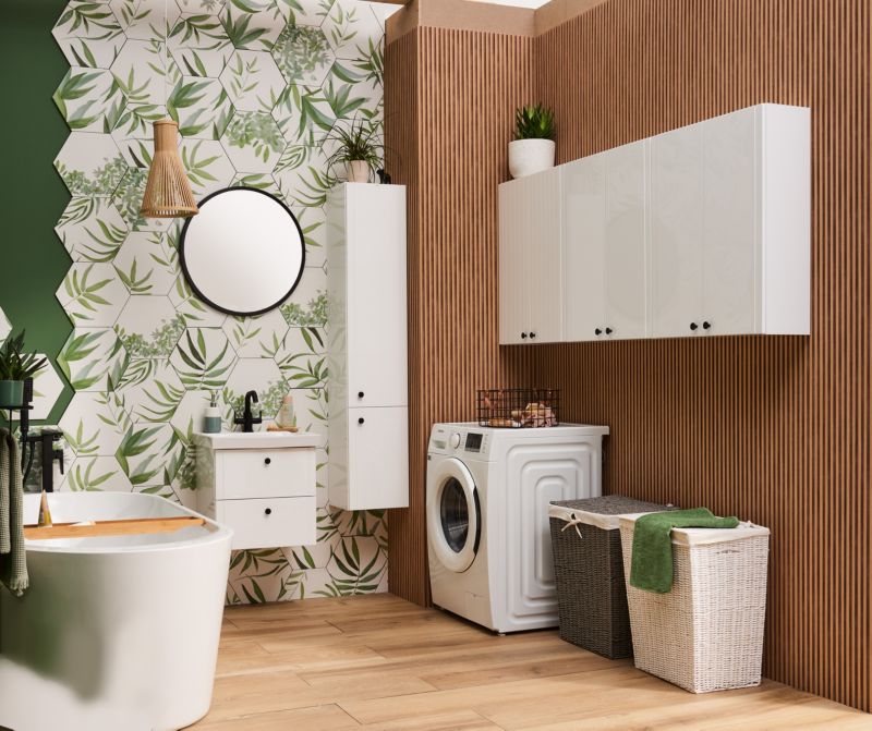 Mirano Azzura Nový vysoký stĺpik, 30 cm, biely