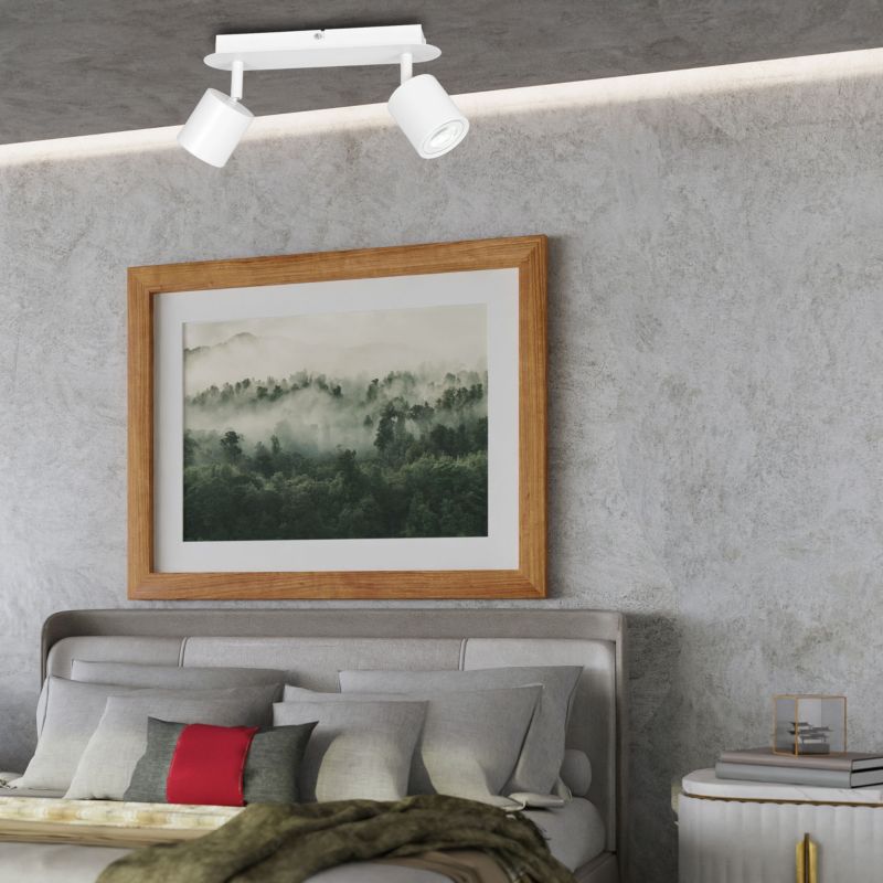 Spot Luminex Demia 2 x GU10 biały