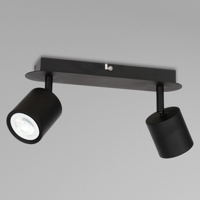 Spot Luminex Demia 2 x GU10 czarny