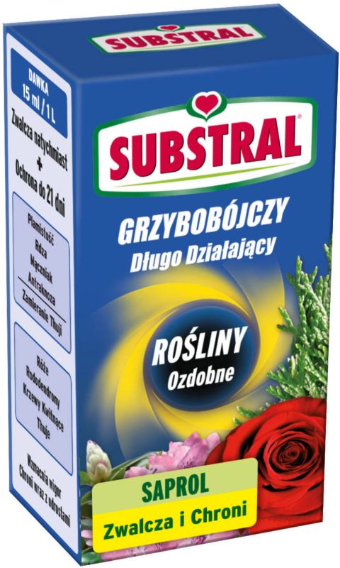 Substral Saprol fungicíd na kvety a okrasné rastliny 25 ml