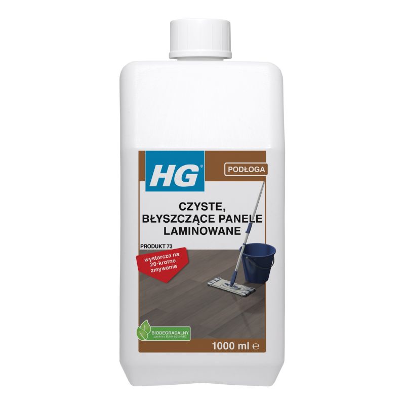 HG Clean Glossy Laminátové panely 1 l