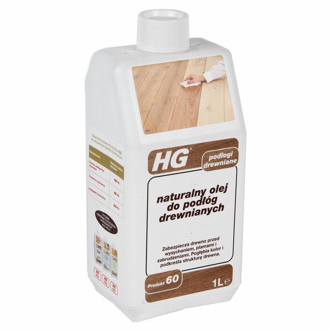 HG prírodný olej na podlahy 1 l