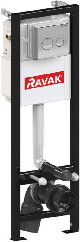 Ravak Slim skrytý rám 37 cm, chróm
