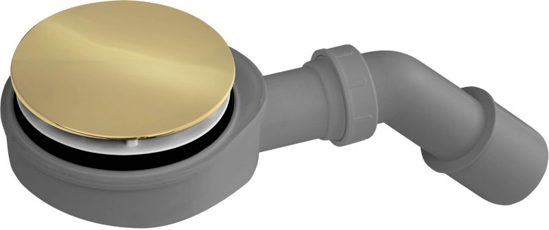 Priemer sprchového sifónu 90 mm zlato