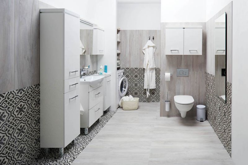 Zrkadlová skrinka Cersanit Olivia 56 x 56,4 x 15,3 cm