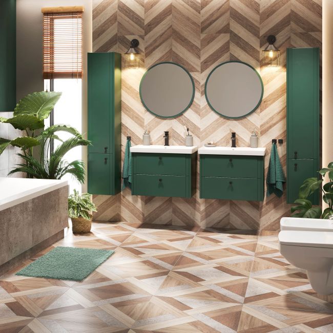 Skrinka pod umývadlo Mirano Azzura 65 cm zelená