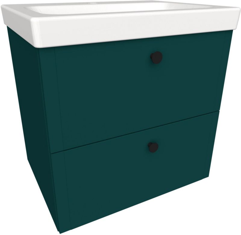 Mirano Azzura New skrinka pod umývadlo 50 cm zelená