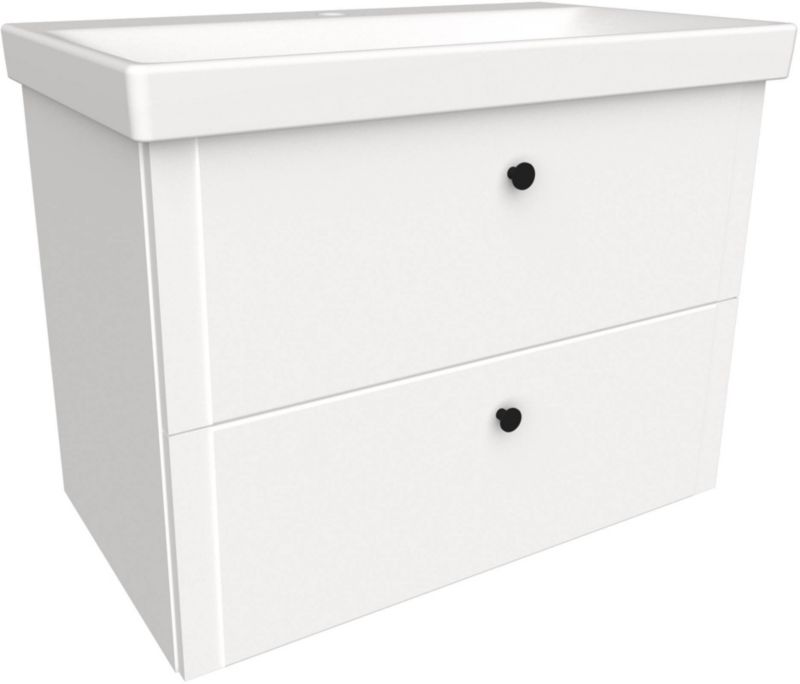 Mirano Azzura New skrinka pod umývadlo, 65 cm, biela