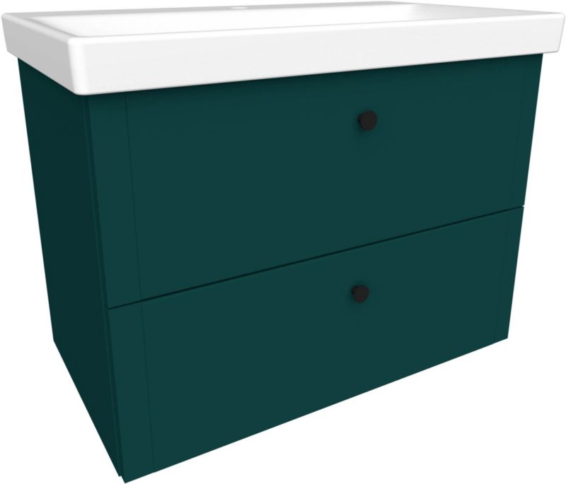 Mirano Azzura New skrinka pod umývadlo, 65 cm, zelená