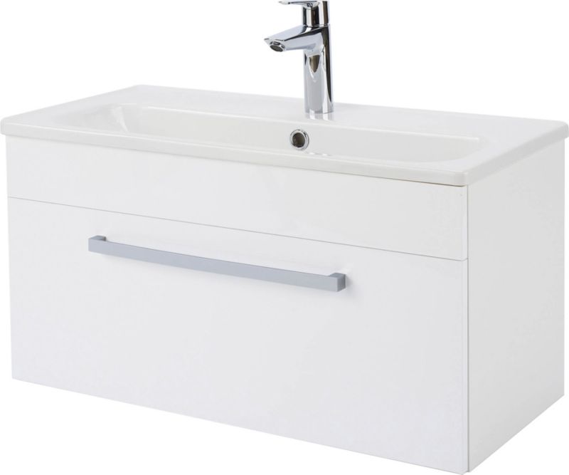 Skrinka pod umývadlo Mirano Imperia, 80 cm, biela
