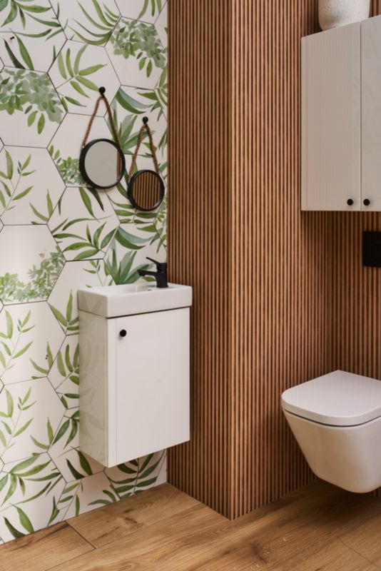 WC skrinka Mirano Azzura, biela