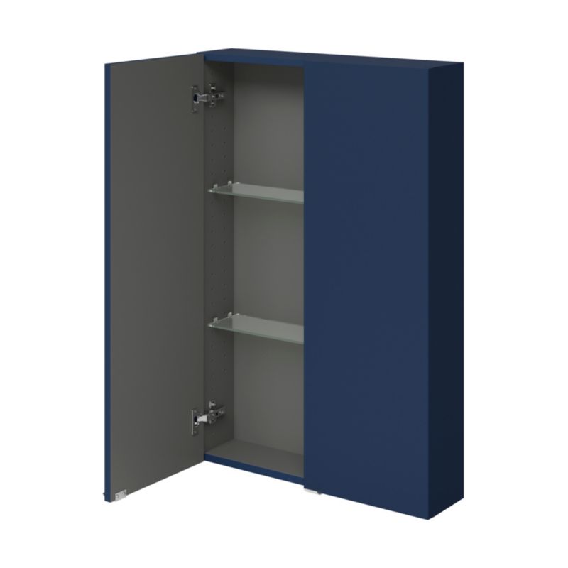 Imandra závesná skrinka 60 x 90 x 15 cm tmavomodrá matná