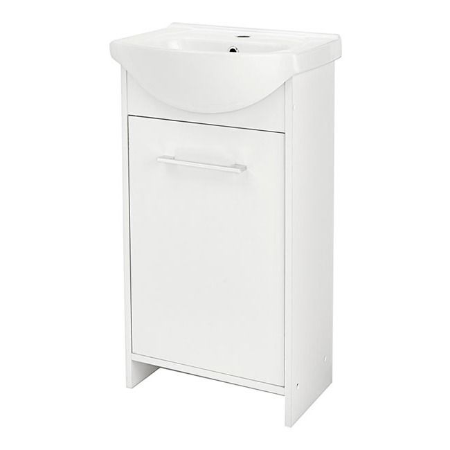 Skrinka Deftrans Blanka 45 cm biela s umývadlom
