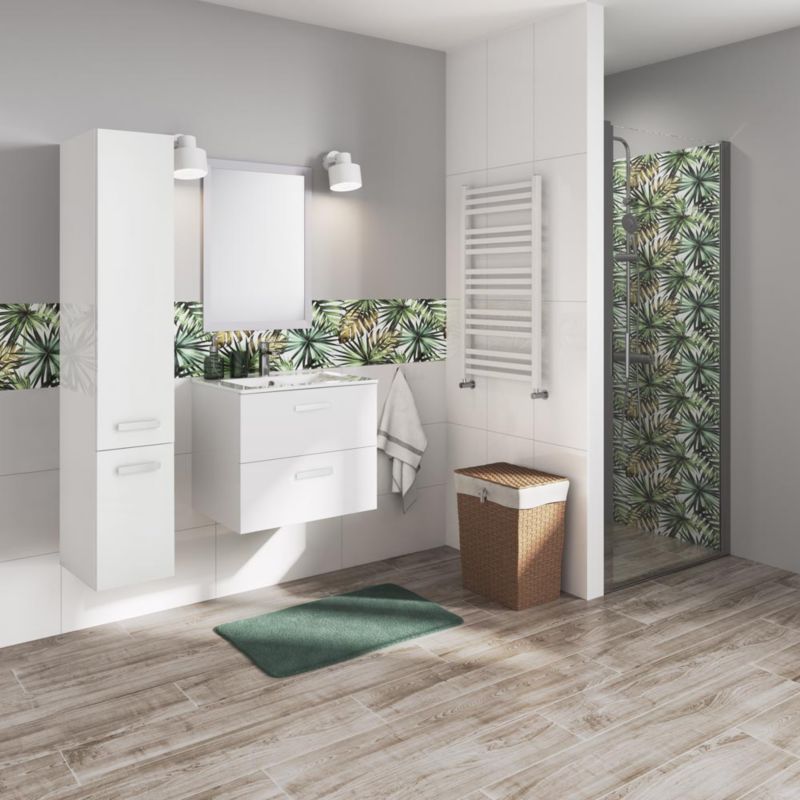 Mirano Belluno skrinka s umývadlom, 50 cm, biela