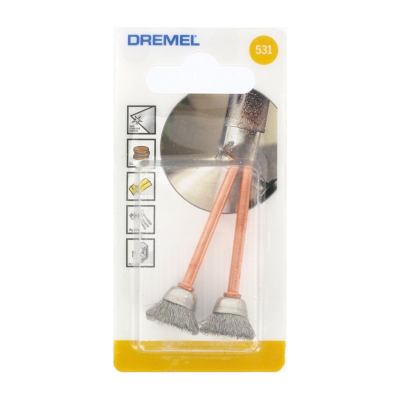 Dremel nerezová leštiaca kefa 13 mm