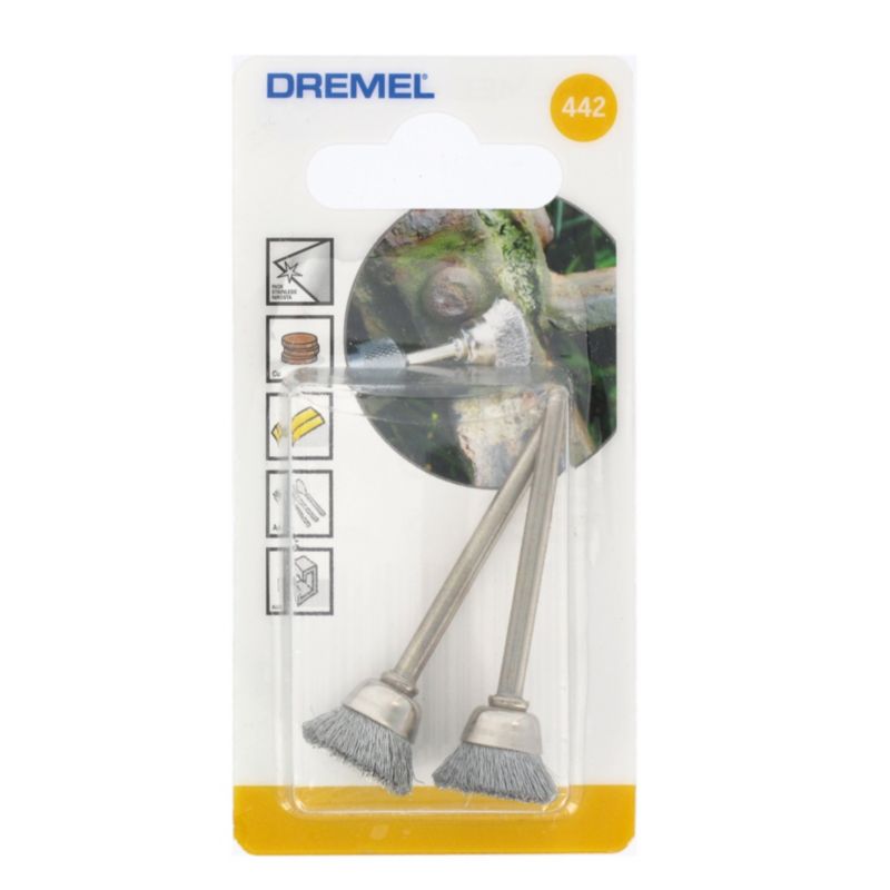 Dremel leštiaca kefa, uhlíková oceľ, 13 mm