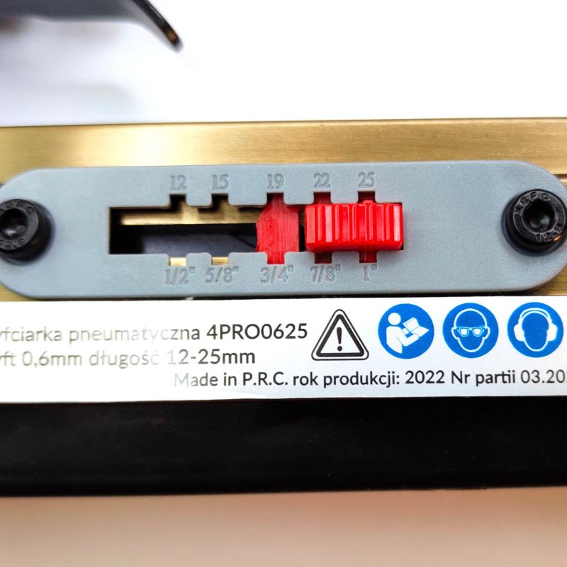 4PRO 0625 kolíčkovací strojček 06/15-25 mm