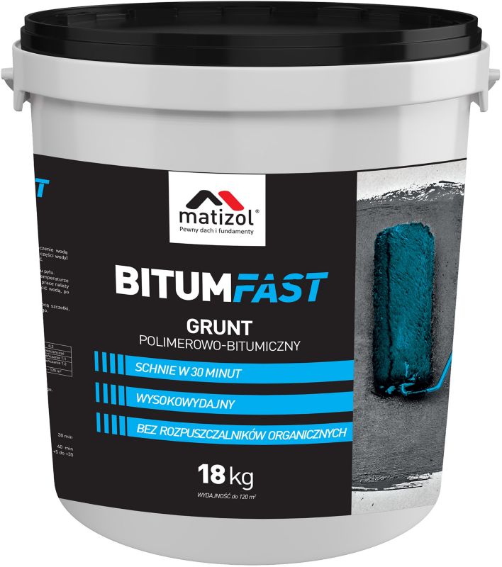Matizol Bitumfast rýchly bitúmenový základný náter 18 kg