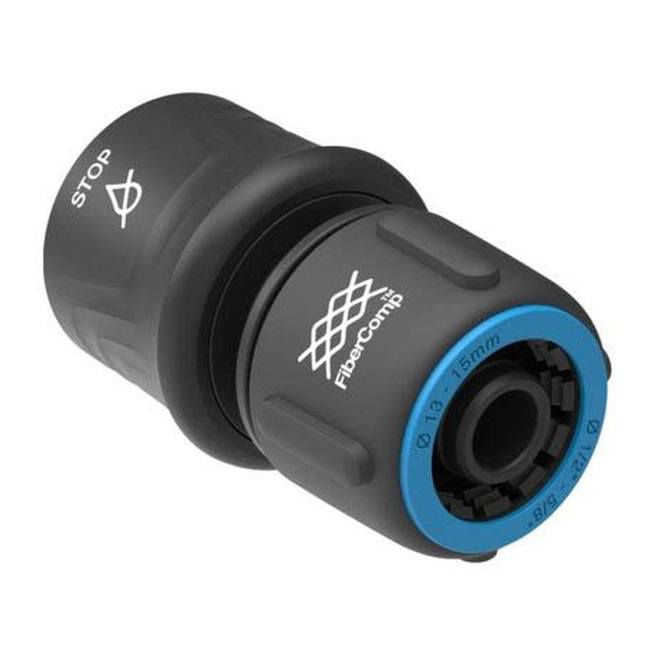 Fiskars rýchlospojka 1/2"-5/8" s funkciou zastavenia