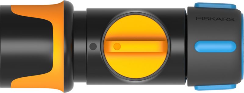 Fiskars 1/2"-5/8" rýchlospojka s ventilom