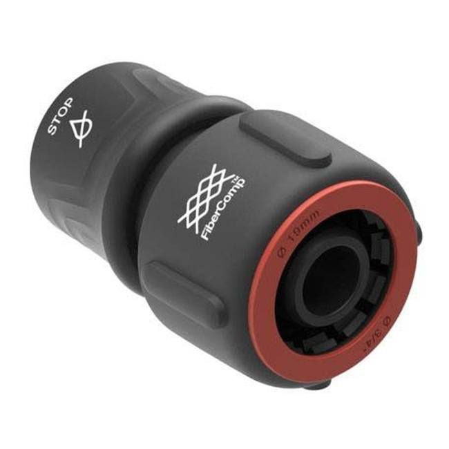 Fiskars 3/4" rýchlospojka s funkciou zastavenia