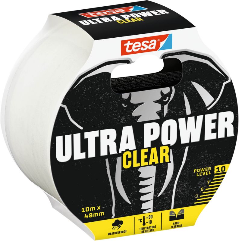 Tesa Ultra Clear opravná páska 10 mx 50 mm
