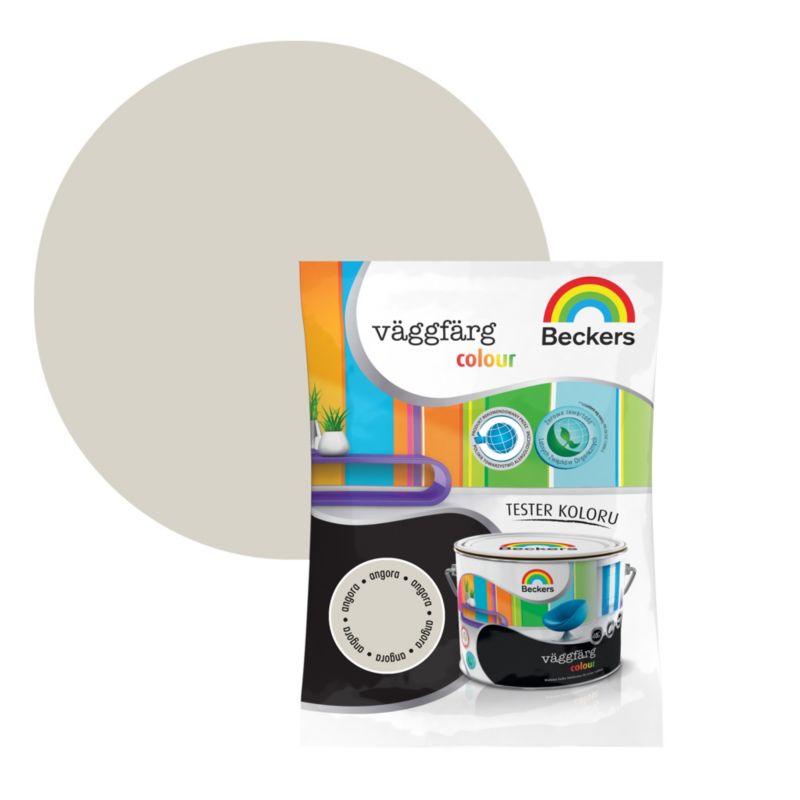 Tester farieb Beckers Vaggfarg Color angora 0,05 l