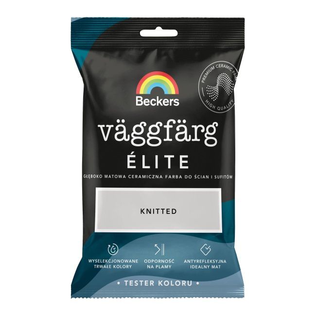 Beckers Vaggfarg Elite pletený keramický tester farieb 0,05 l