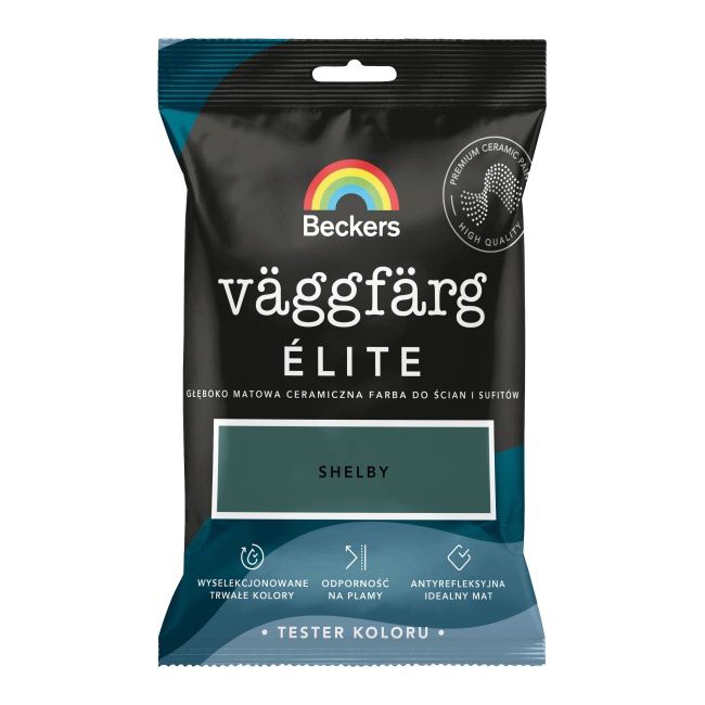 Keramický tester farieb Beckers Vaggfarg Elite shelby 0,05 l