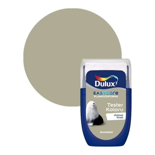 Dulux EasyCare štýlový tester khaki laku 0,03 l