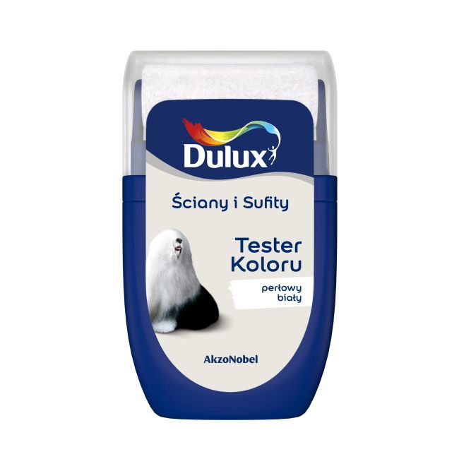 Dulux tester farieb na steny a stropy perleťová biela 0,03 l