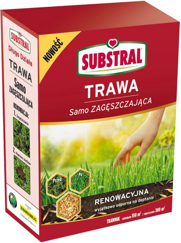 Substrál renovačný trávnik, samozahusťovací, 3 kg