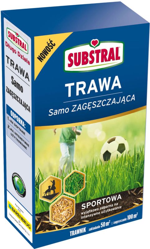 Substrálny samozahusťovací športový trávnik 1 kg