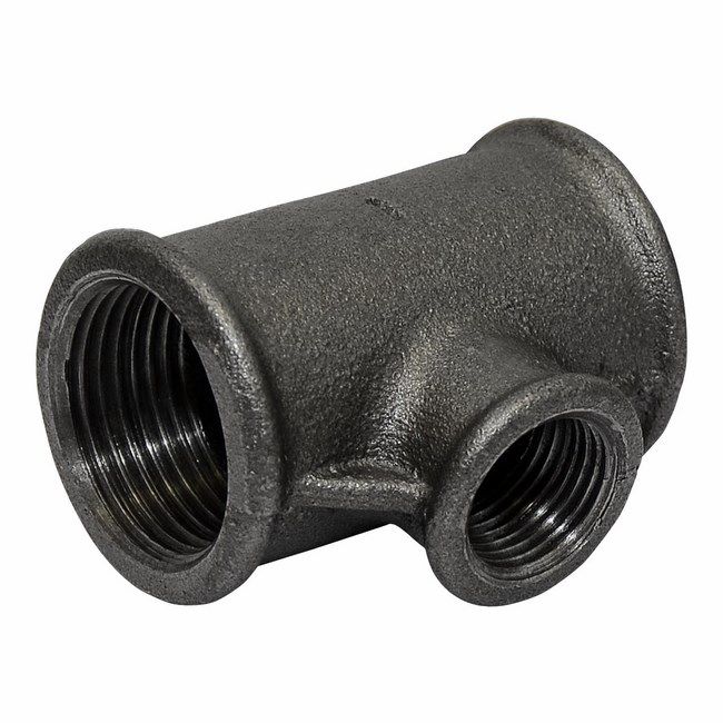 Orieškové tričko 1" x 3/4" čierne