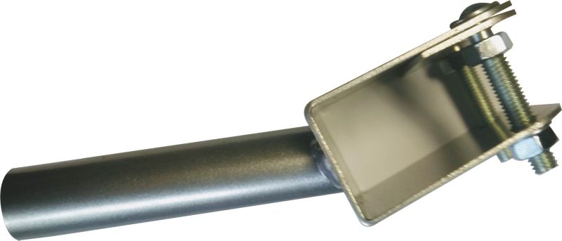 Gim držiak balkónovej vlajky, šedý