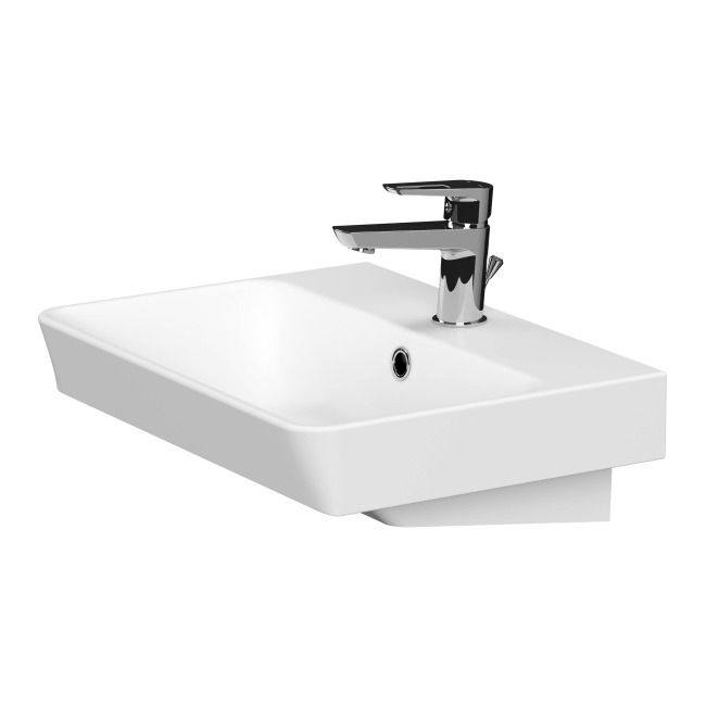 Keramické nábytkové umývadlo Cersanit Mille Slim 50 cm
