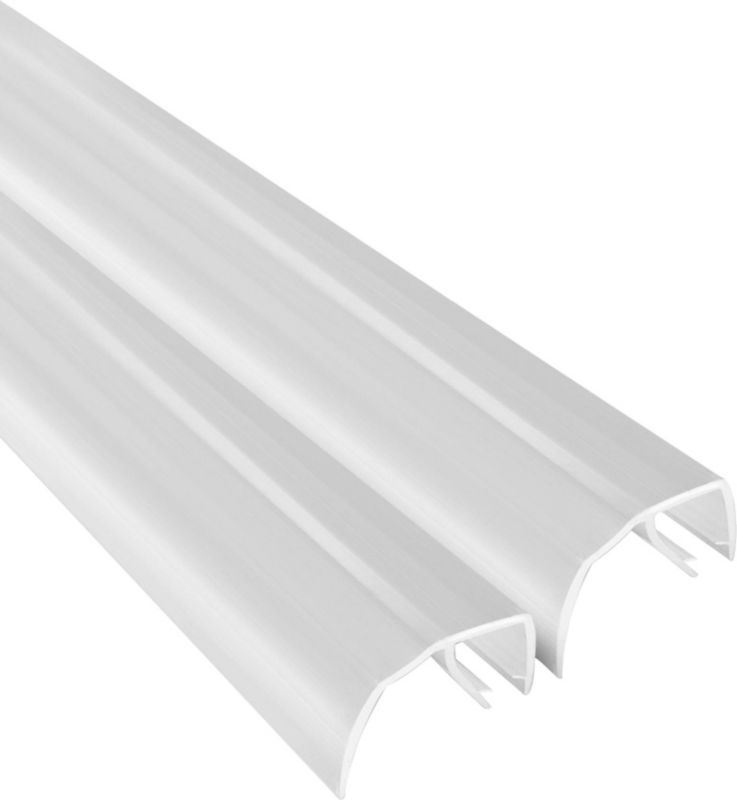 Armazi tesnenie perie na sklo 7-8 mm 180 transparent 2 ks.