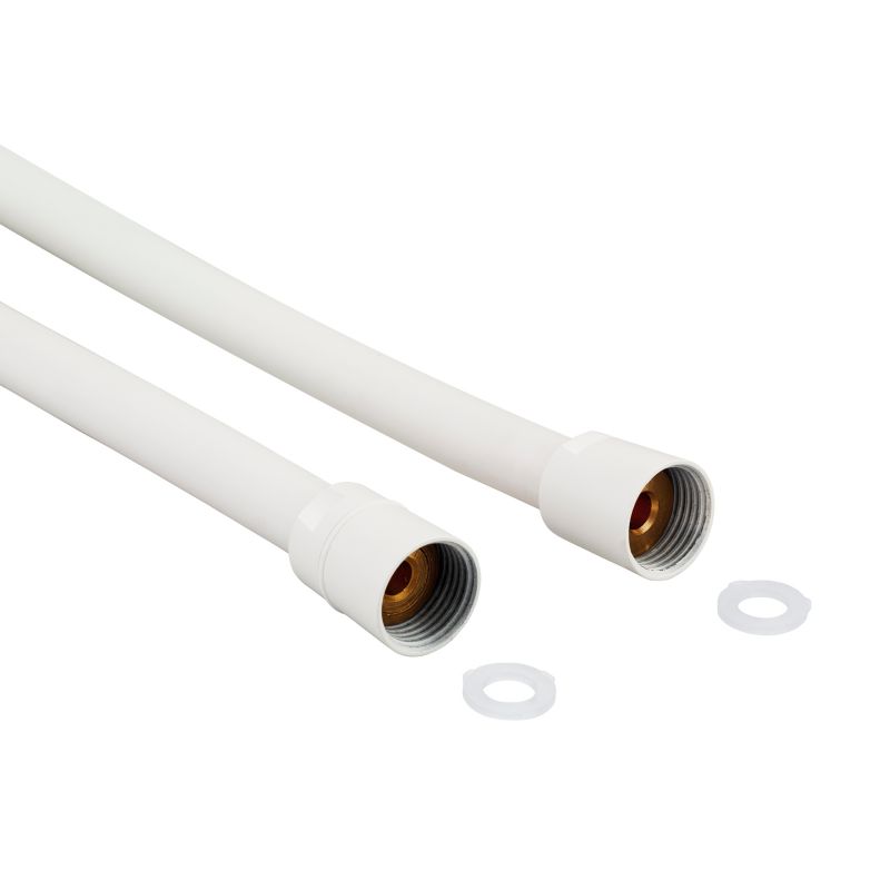 PVC sprchová hadica 1,5 m biela