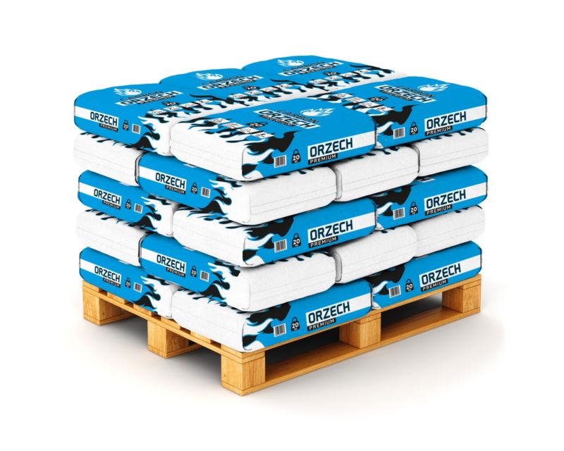 Prémiové orechové uhlie 26 MJ/kg 20 kg