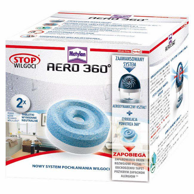 Metylan Power Tab vložka absorbujúca vlhkosť 2 x 450 g
