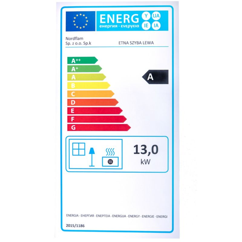 Krbová vložka NORDflam Etna Eco, liatina a oceľ, ľavá