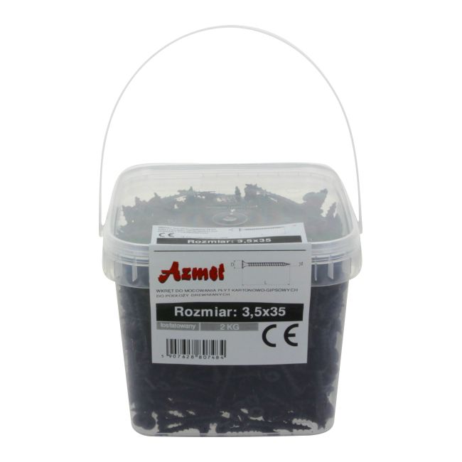 Azmet fosfátované skrutky 3,5 x 35 mm do dreva 2 kg