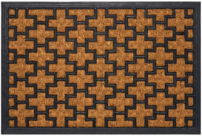 Farby rohožka 40 x 60 cm kokosové vlákno/guma