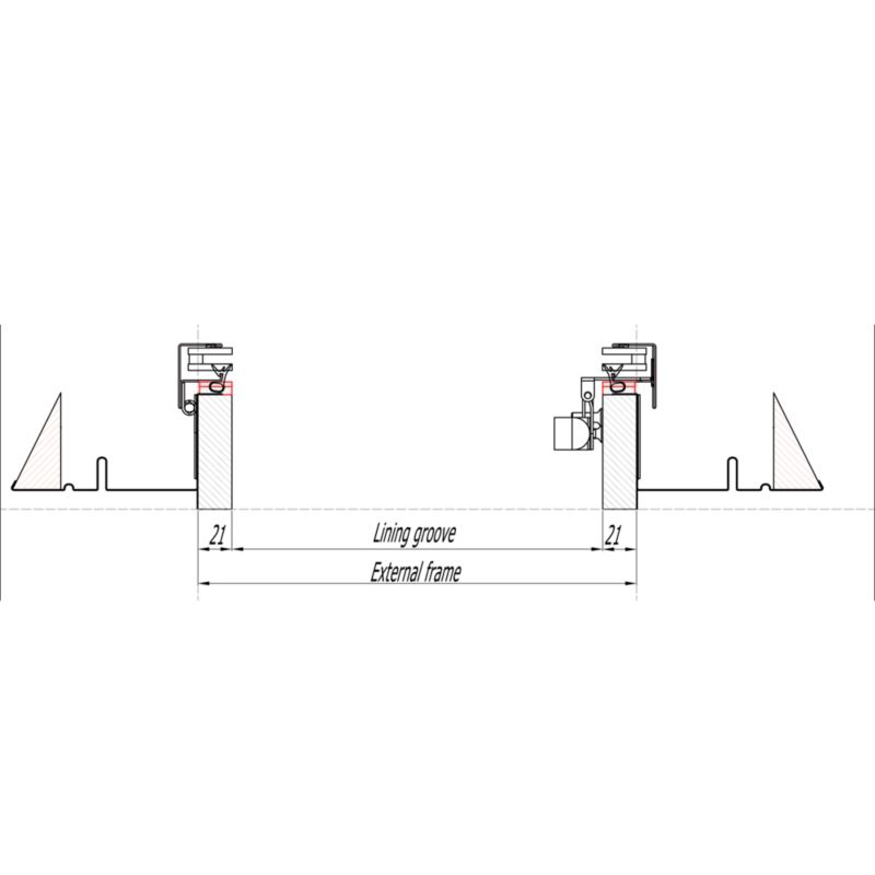 Strešný poklop Okpol Versa WVP 47 x 73 cm
