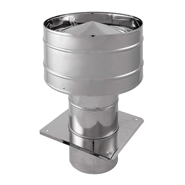 Strešný ventilátor Darco WCG130 130 mm, pozink