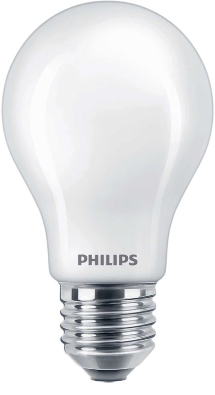 Sklenená LED žiarovka Philips A60 E27 1521 lm 4000 K