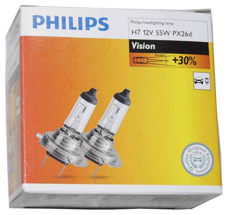 Žiarovka Philips H7 55 W Vision C2 PH 2 ks.